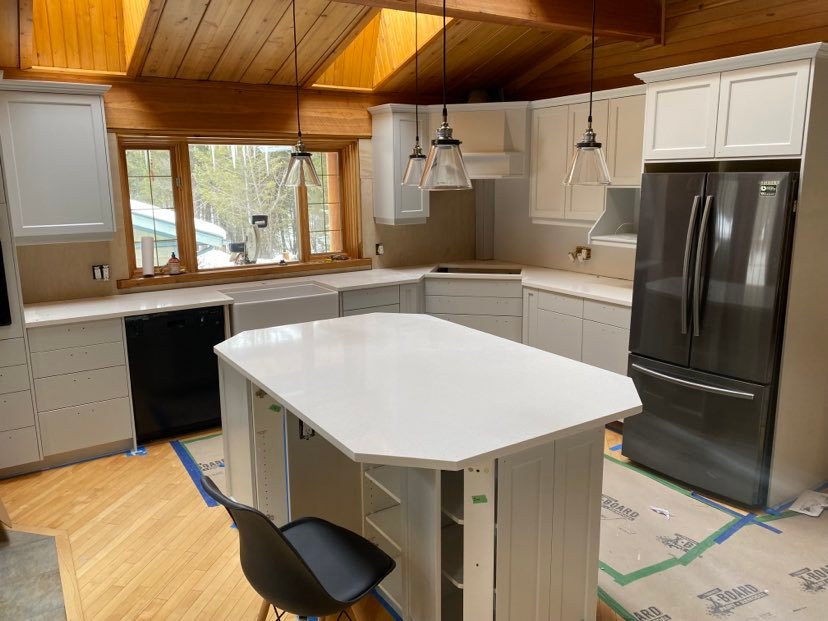 Renovated Kitchen, AMX Contracting, Custom Home Builders