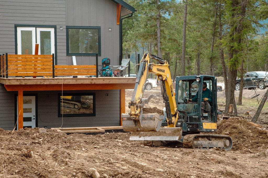 Custom Home by AXM Contracting in the Columbia Valley BC